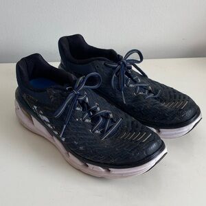 Hoka One One Vanquish 3 Navy Blue Running Shoes Size 8